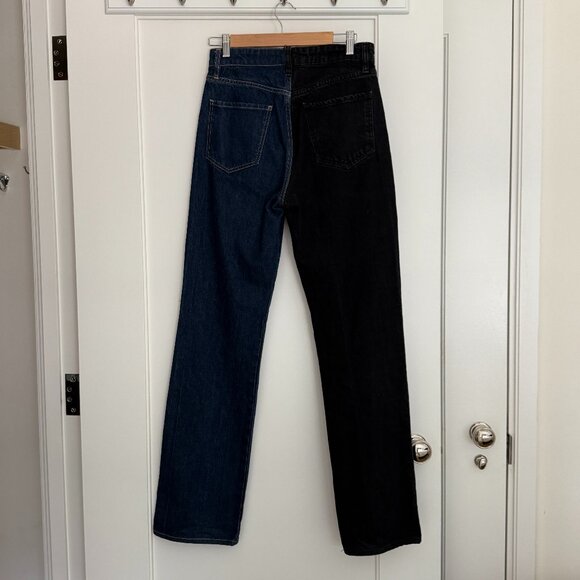 FRAME Le Jane DELL NOIR Jeans - Size 26 - Picture 4 of 6